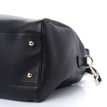 Gucci Calfskin Bamboo Medium Shopper Boston Black 9 of 11