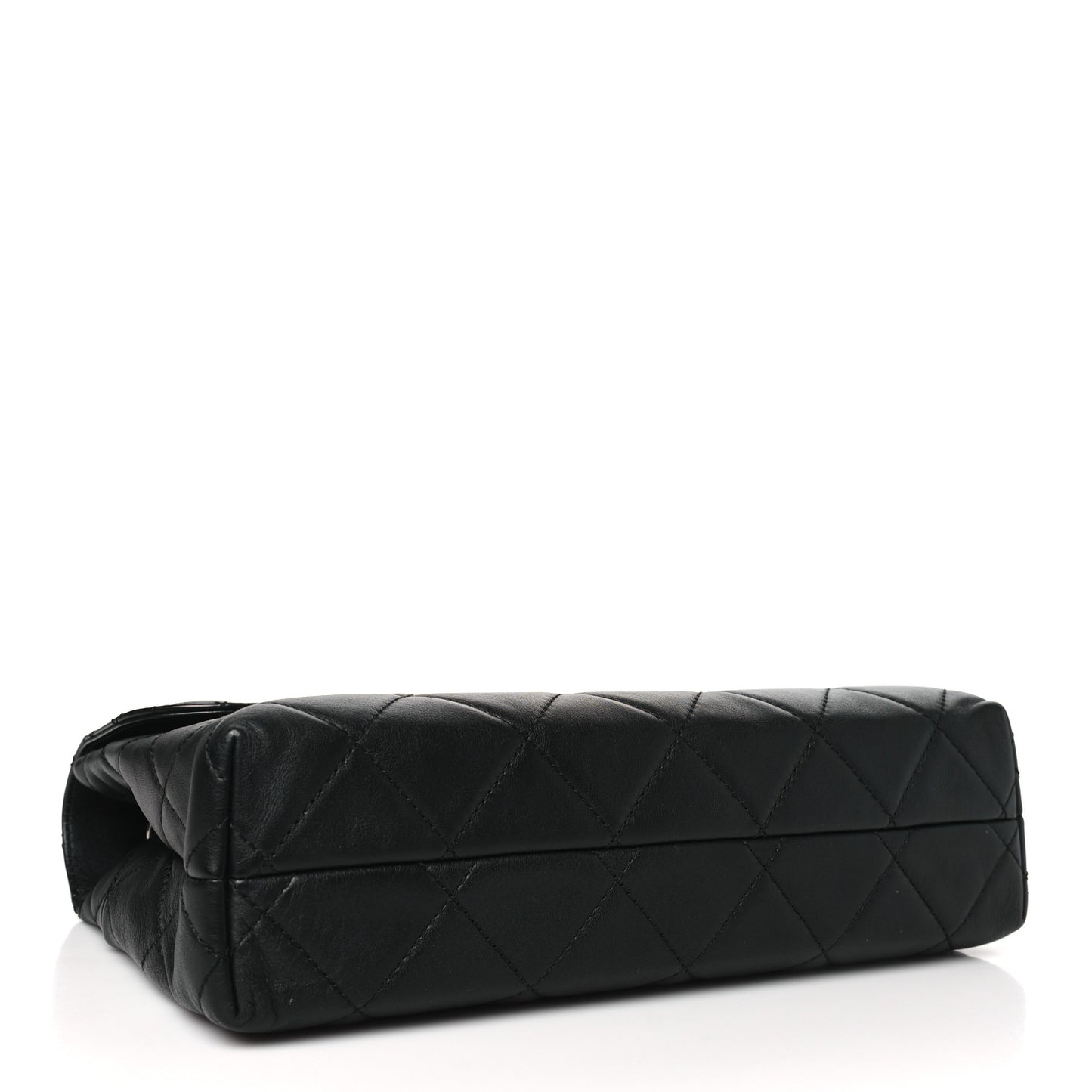 Calfskin Quilted In The Business Flap Bag Black