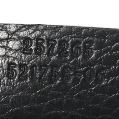Gucci Canvas Guccissima Hobo Black 7 of 10