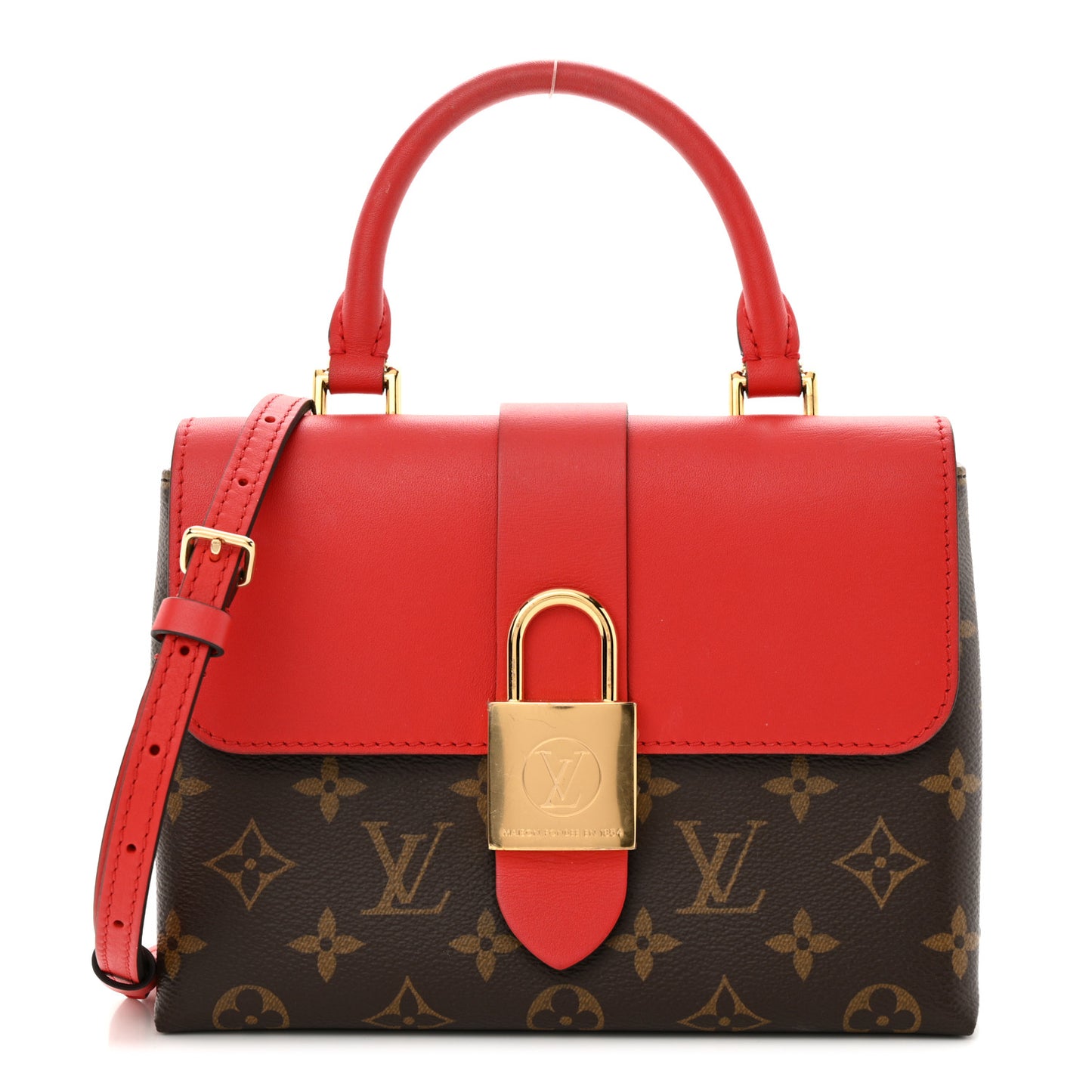 Monogram Locky BB Coquelicot