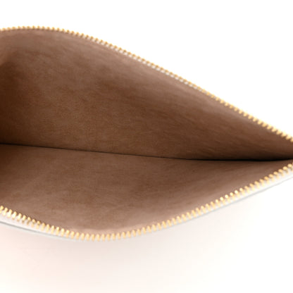 Louis Vuitton Empreinte Monogram Spring In The City Neverfull Pochette MM Kaki Beige Cream 5 of 6