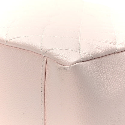 Chanel Caviar Quilted Grand Shopping Tote GST Light Pink 9 of 11