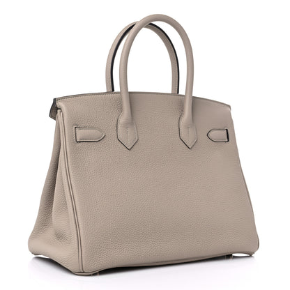 Hermes Togo Birkin 30 Gris Tourterelle 3 of 9
