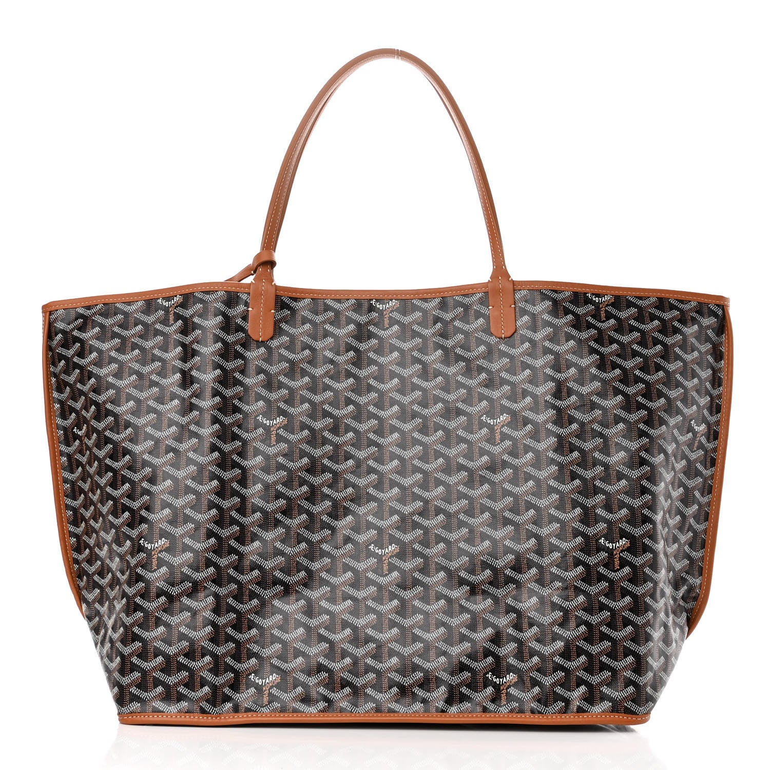 Goyard Goyardine Reversible Anjou GM Black Gold 3 of 11