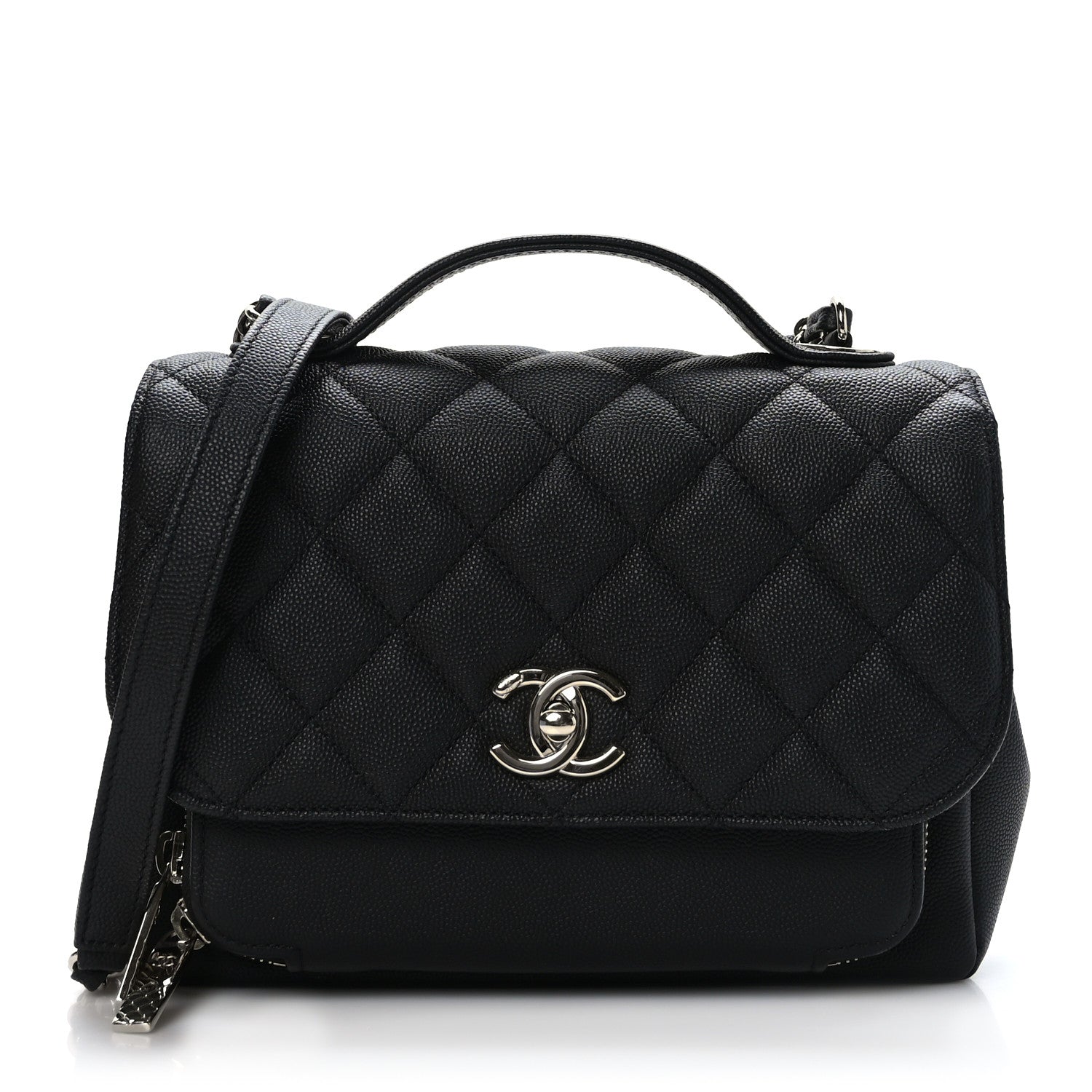 Chanel Caviar Quilted Medium Business Affinity Flap Black 1 of 10