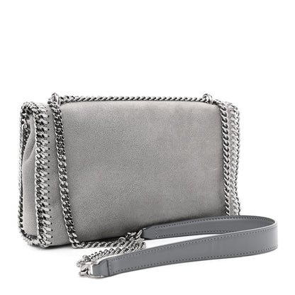 Stella McCartney Shaggy Deer Falabella Messenger Grey 2 of 10