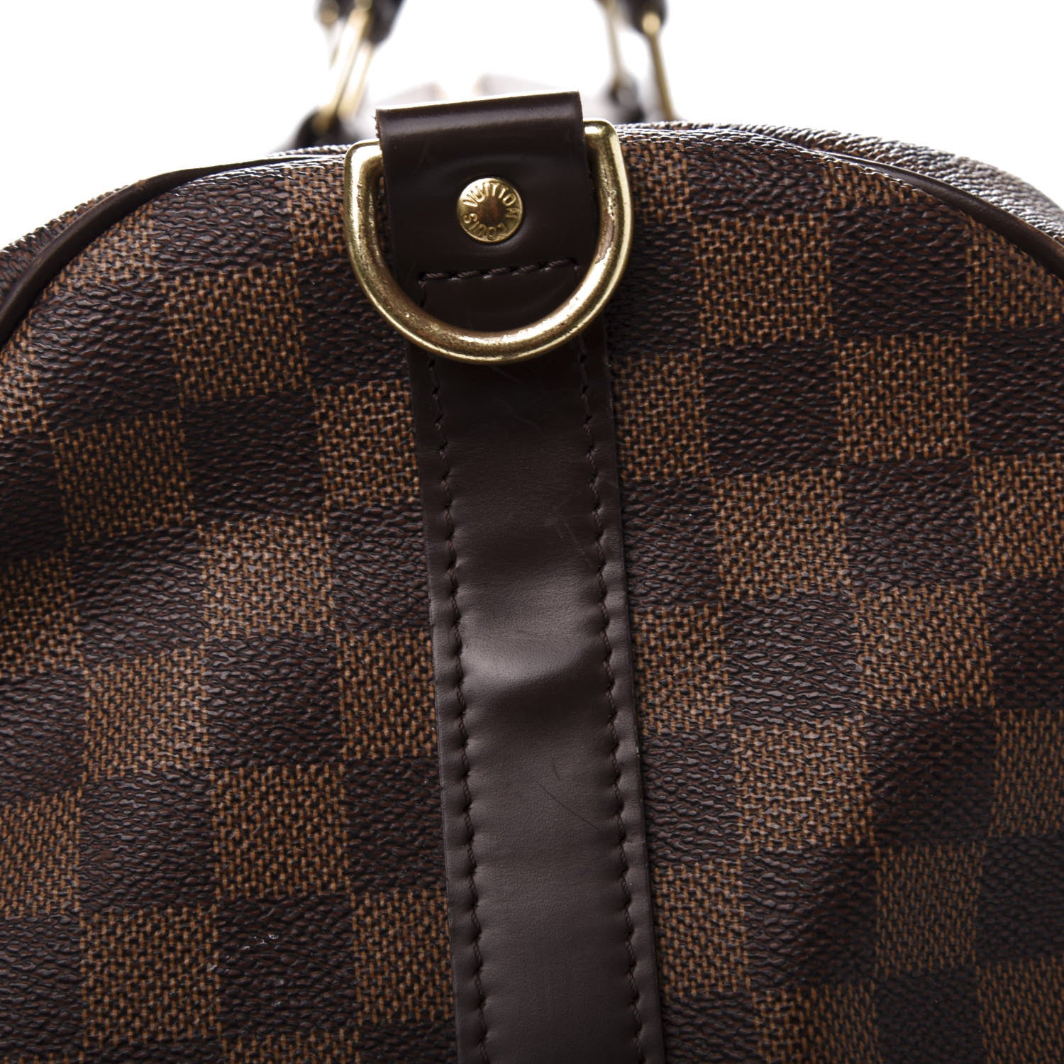 Louis Vuitton Damier Ebene Keepall Bandouliere 55 11 of 12