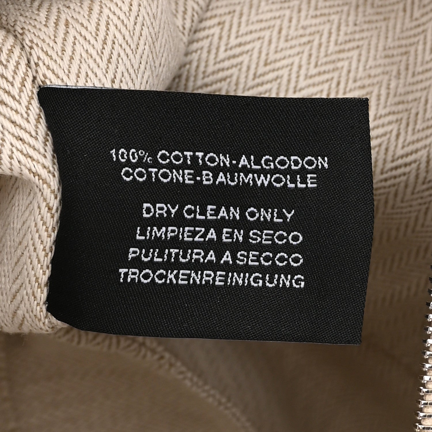 Hermes Canvas Small Bride-A-Brac Pouch Natural 7 of 10