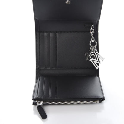 MCM Saffiano Tri-Fold Wallet Black 7 of 8