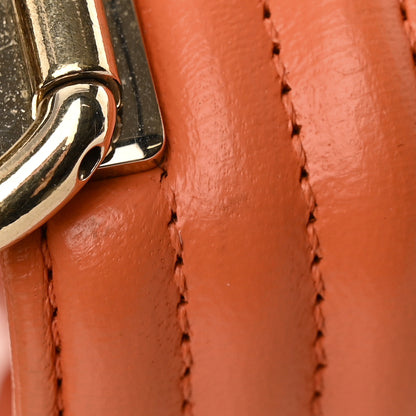 Chanel Lambskin Quilted Small Boy Flap Orange 13 of 24