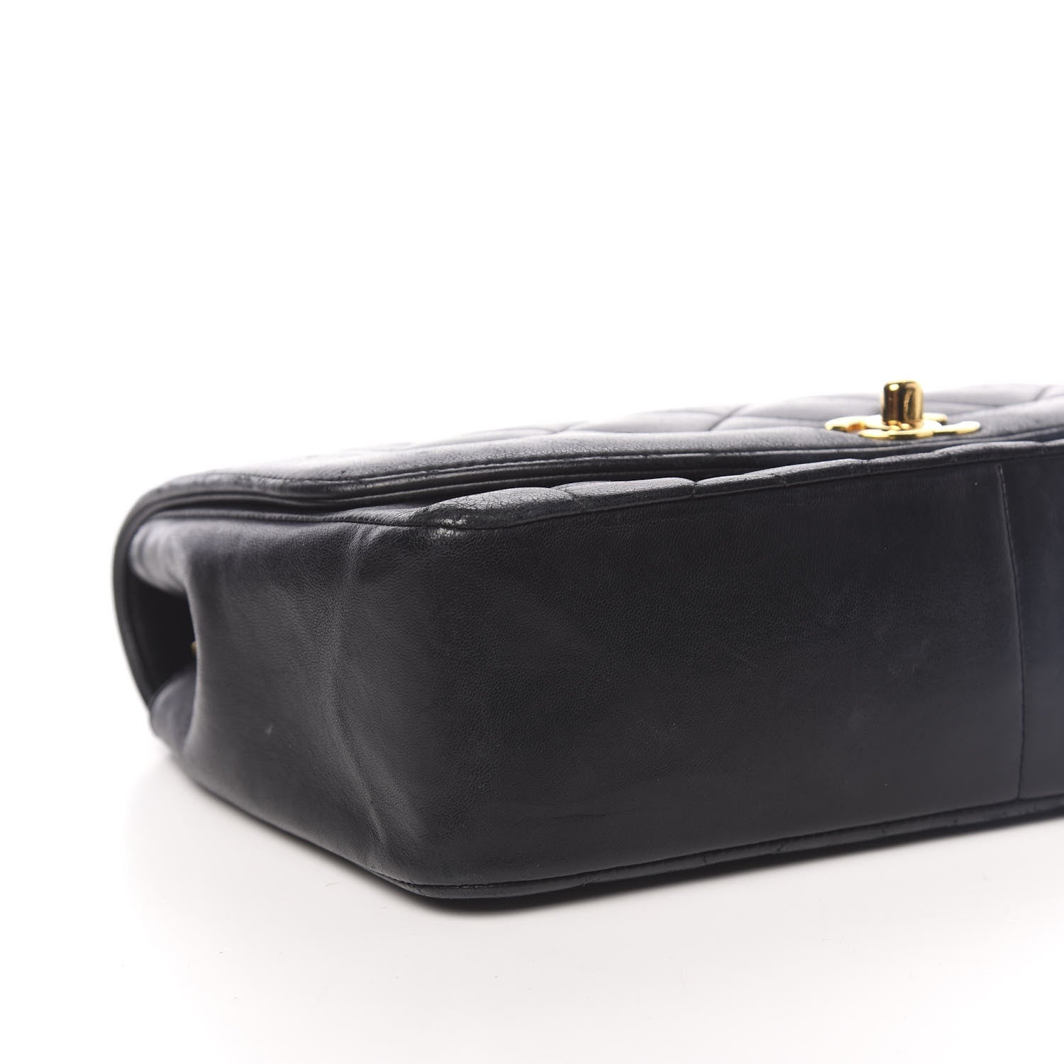 Chanel Lambskin Quilted Small Single Flap Black 10 of 15