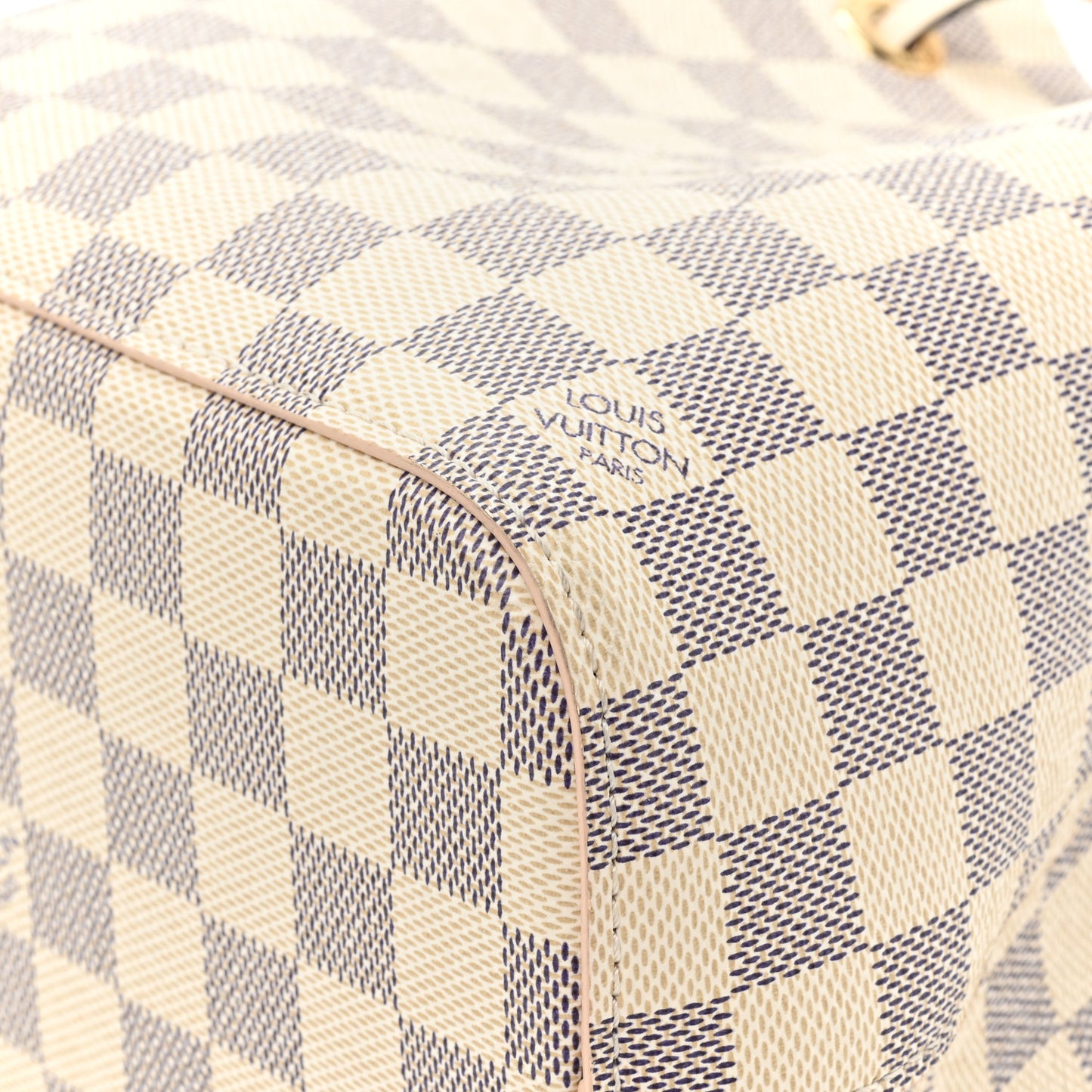 Damier Azur Braided Neonoe BB Pink