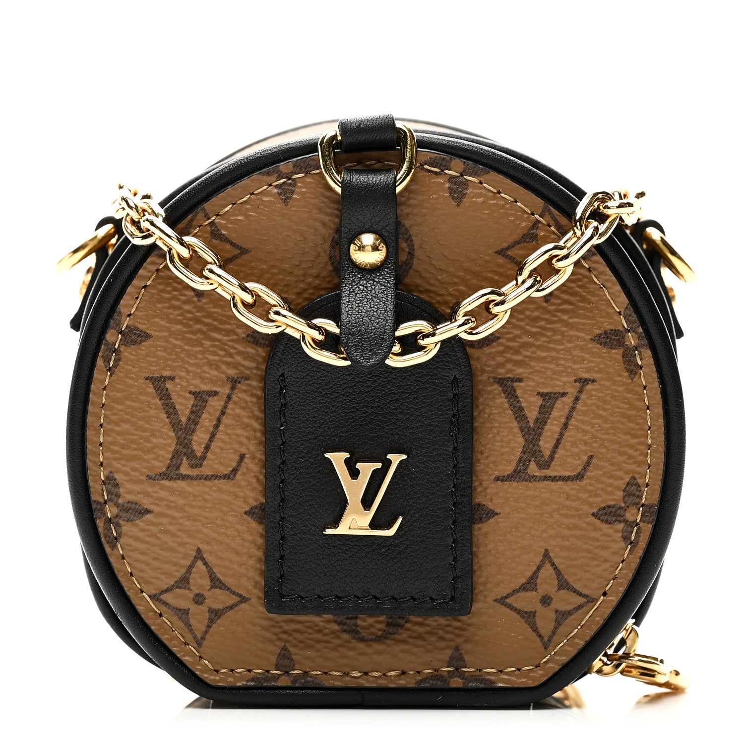 Louis Vuitton Reverse Monogram Boite Chapeau Necklace 1 of 9
