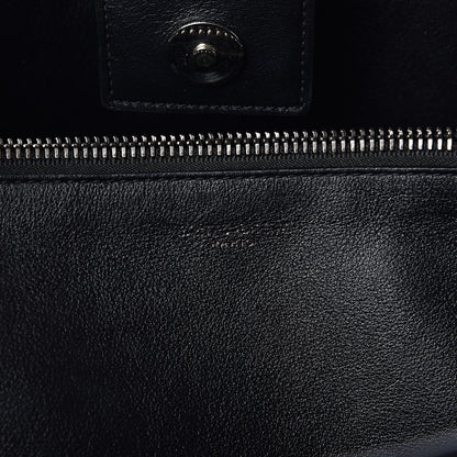 Saint Laurent Calfskin Medium Amber Tote Black 6 of 13