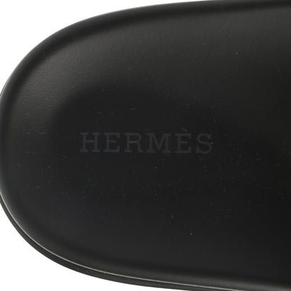 Hermes Nappa Womens Extra Sandals 38.5 Black 7 of 8