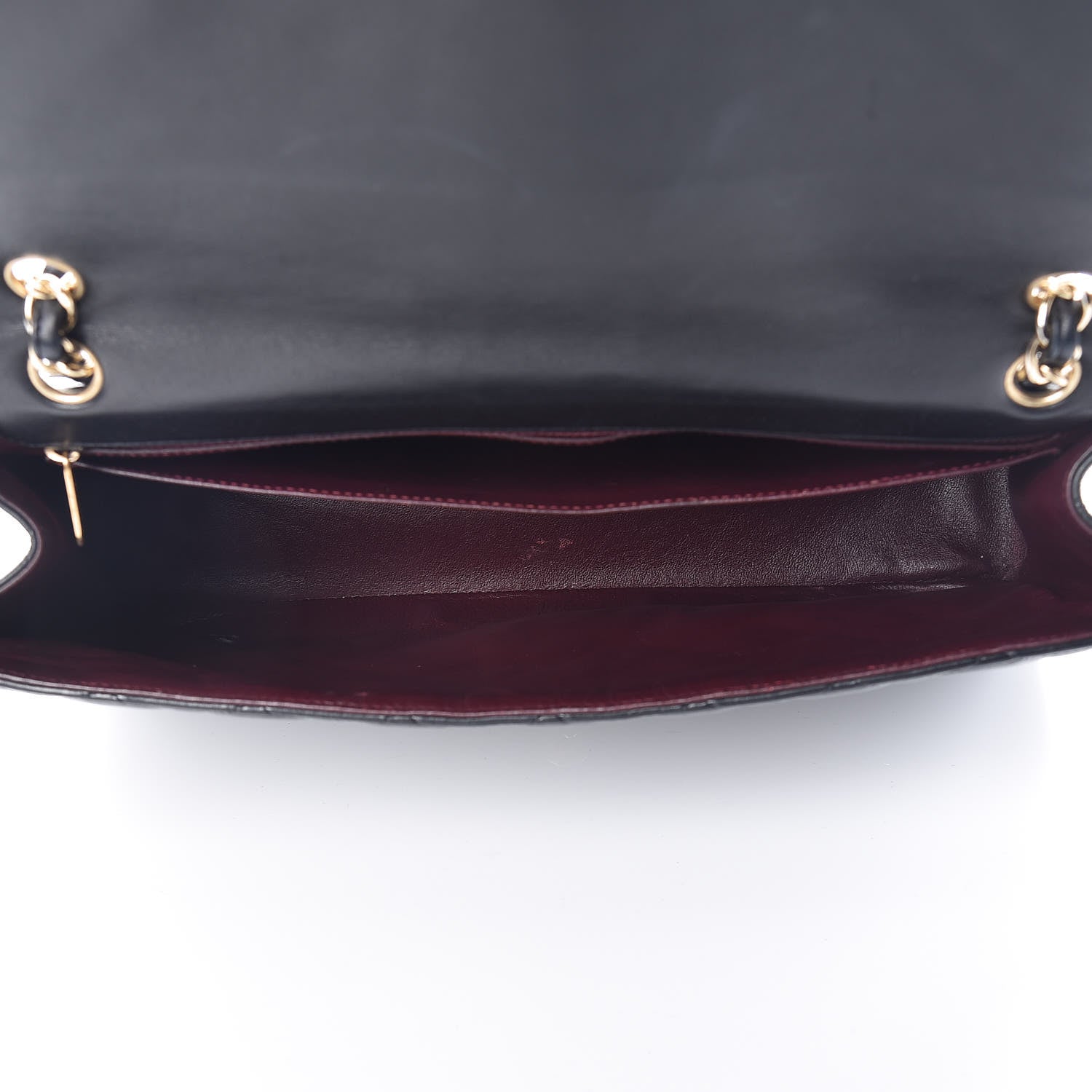 Chanel Lambskin Quilted Maxi Single Flap Black 6 of 11