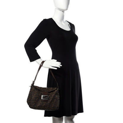 Fendi Zucca Baguette Brown 2 of 9