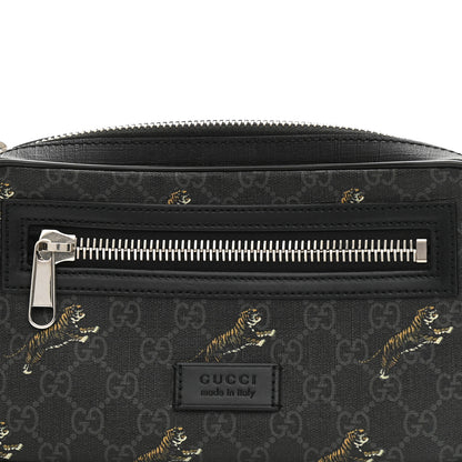 Gucci Soft GG Supreme Monogram Tigers Belt Bag Black Multicolor 8 of 8