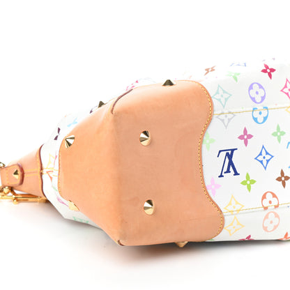 Louis Vuitton Monogram Multicolor Judy GM White 8 of 9