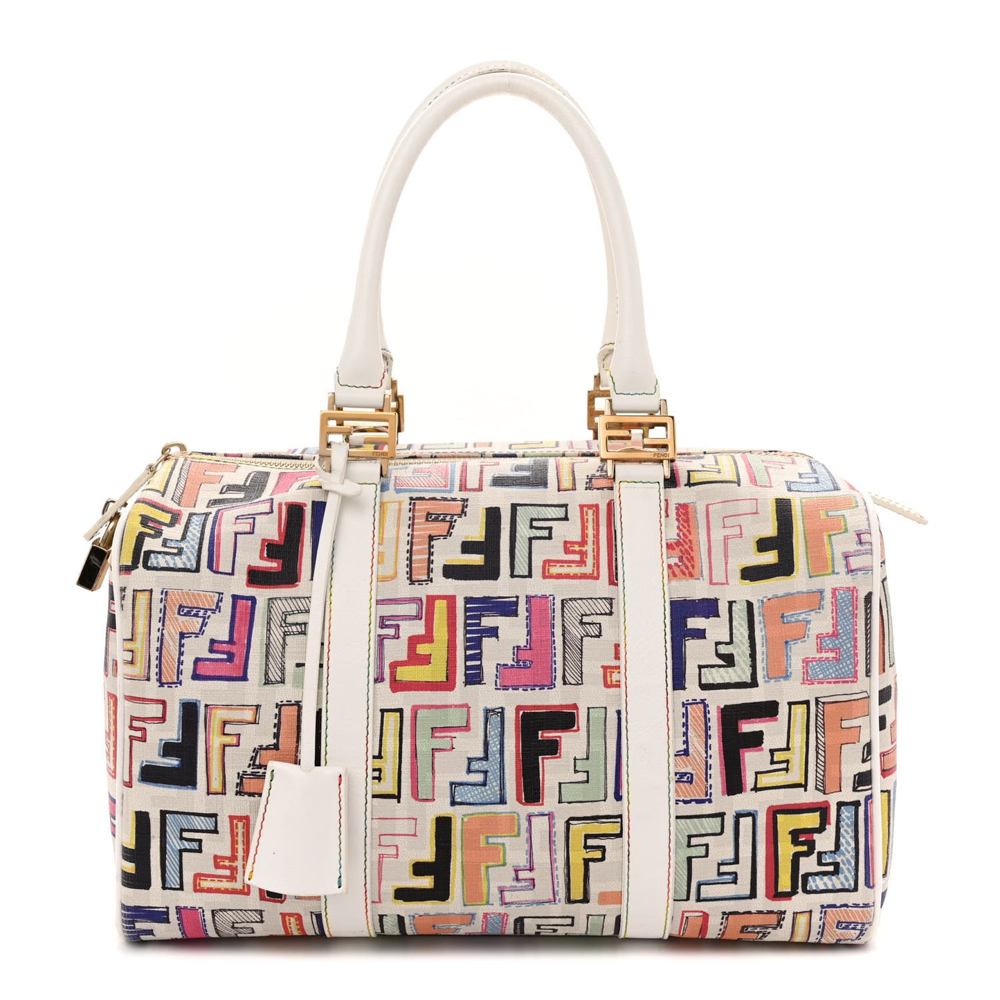Zucca Spalmati Vitello FF Multicolor Forever Boston Multicolor White