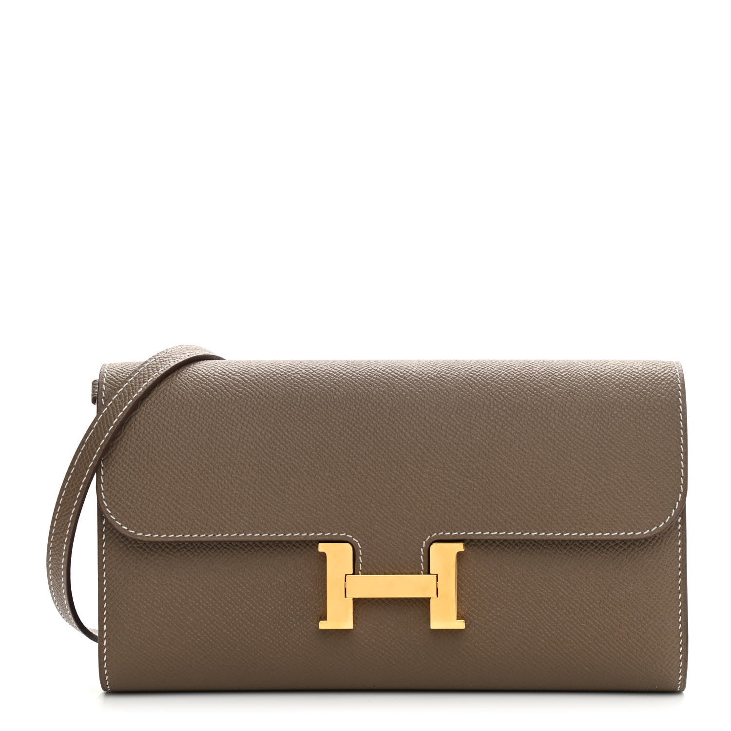 Hermes Epsom Constance Long To Go Wallet Etoupe 1 of 8