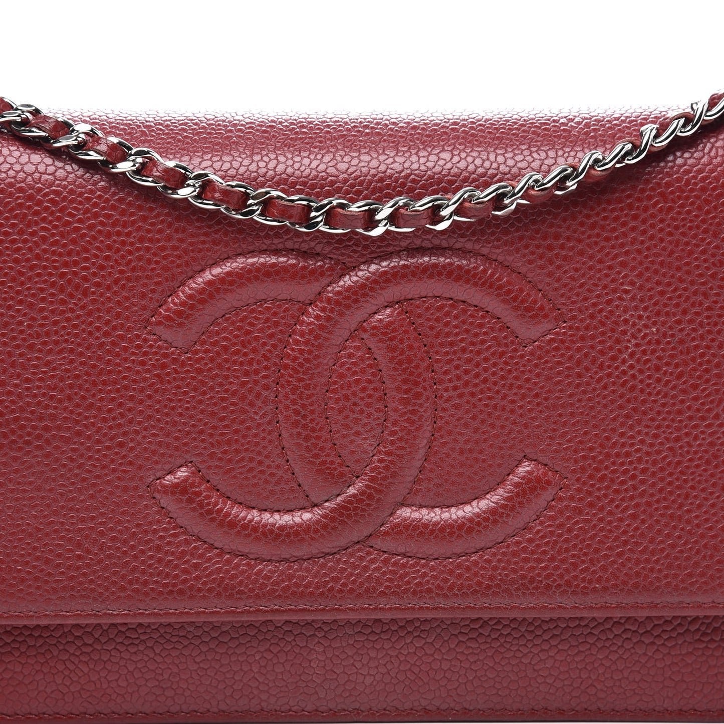 Caviar Timeless CC Wallet On Chain WOC Red