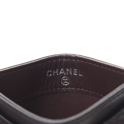 Chanel Lambskin Quilted Card Holder Black 6 of 9