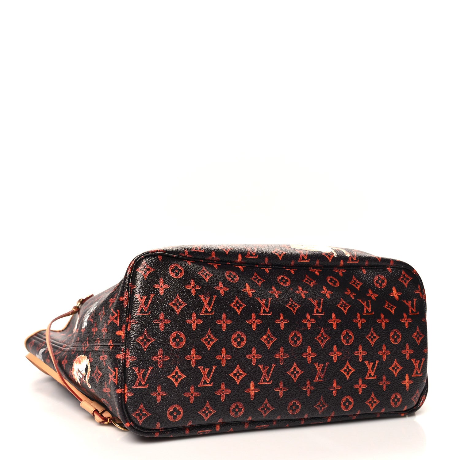 Louis Vuitton Catogram Neverfull MM Marron 5 of 10