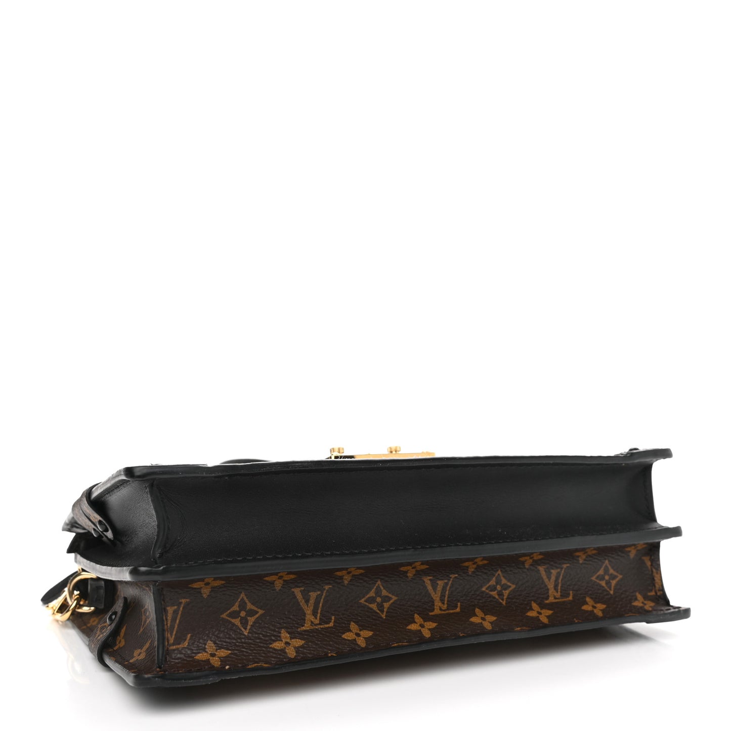 Reverse Monogram Trunk Clutch