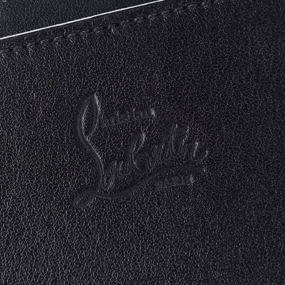 Christian Louboutin Calfskin Baby Sweety Charity NV Shoulder Bag Black 5 of 8