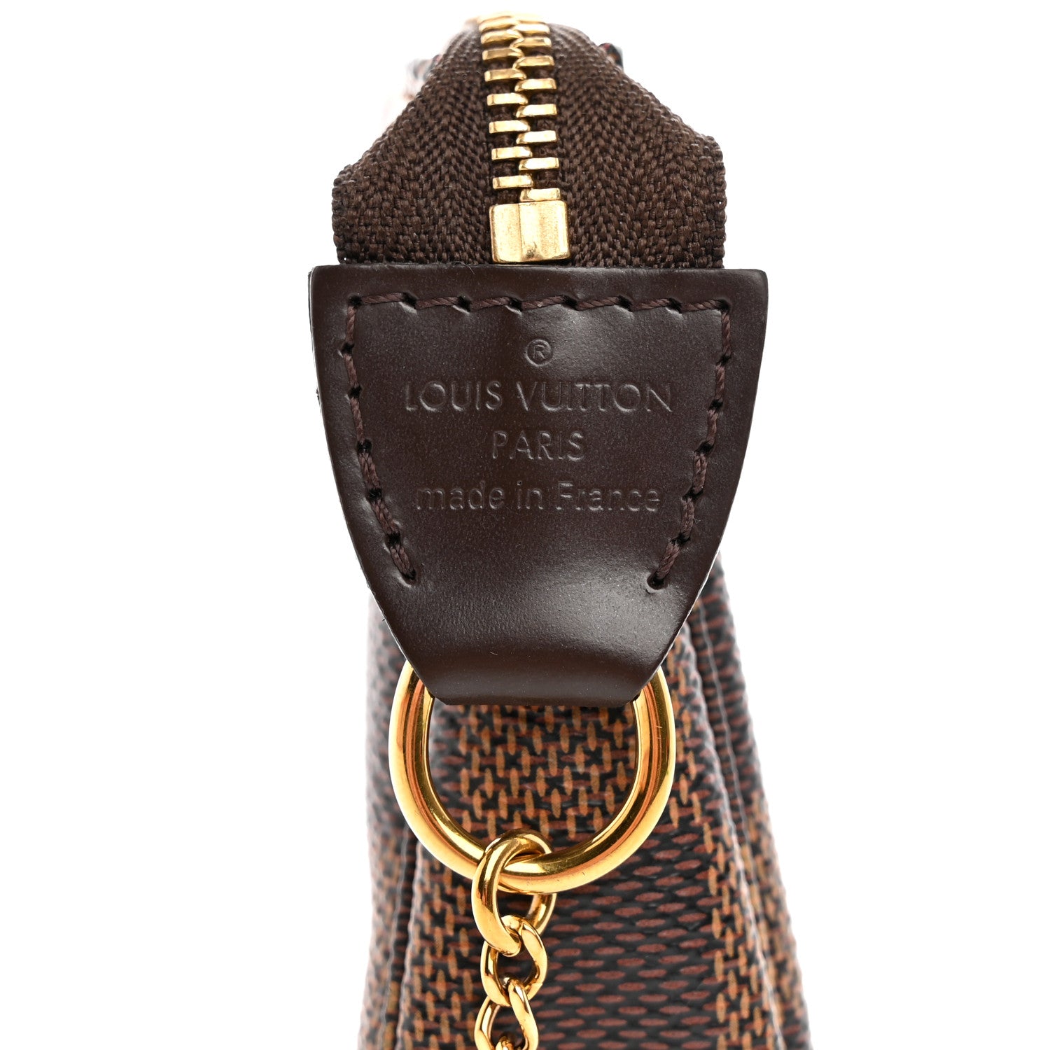 Louis Vuitton Damier Ebene Mini Pochette Accessories 7 of 8