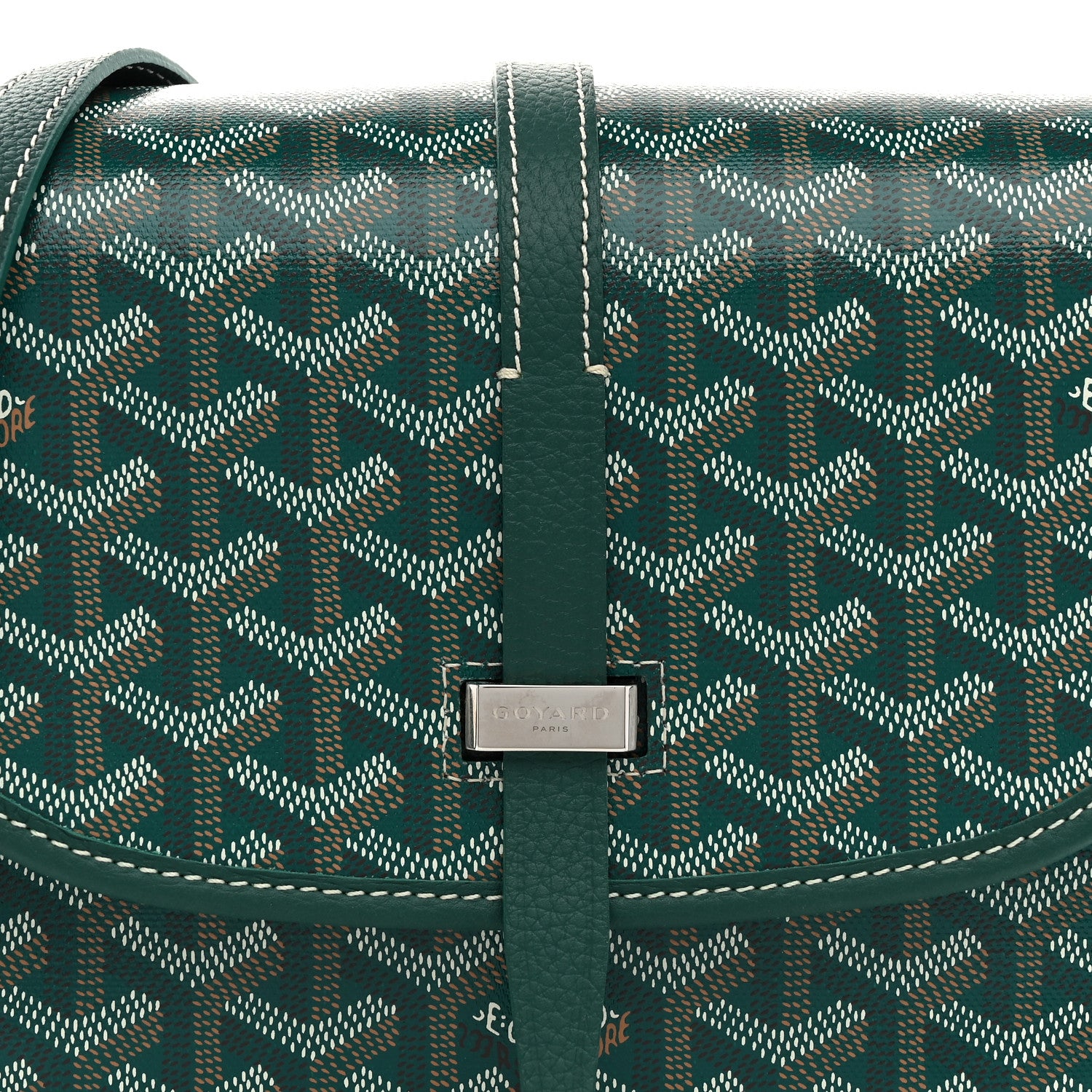 Goyard Goyardine Belvedere II PM Messenger Bag Green 8 of 10