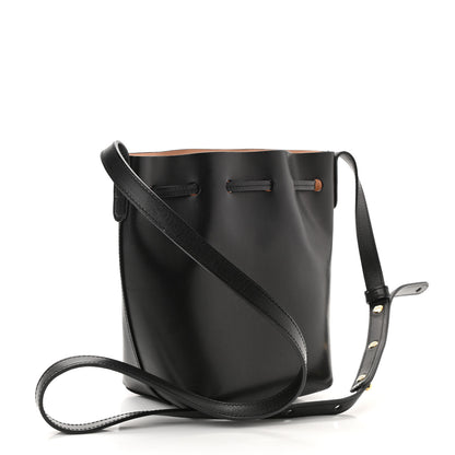 Mansur Gavriel Calfskin Mini Bucket Bag Black Ballerina 3 of 8