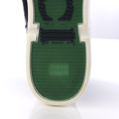 Gucci Snakeskin Interlocking G High Top Sneakers 10.5 Blue 7 of 8