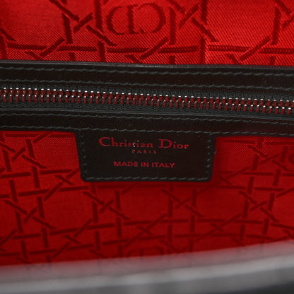 Christian Dior Lambskin Cannage Large Lady Dior Black 6 of 10