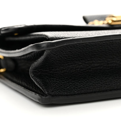Louis Vuitton Empreinte Vavin Chain Wallet Black 8 of 12
