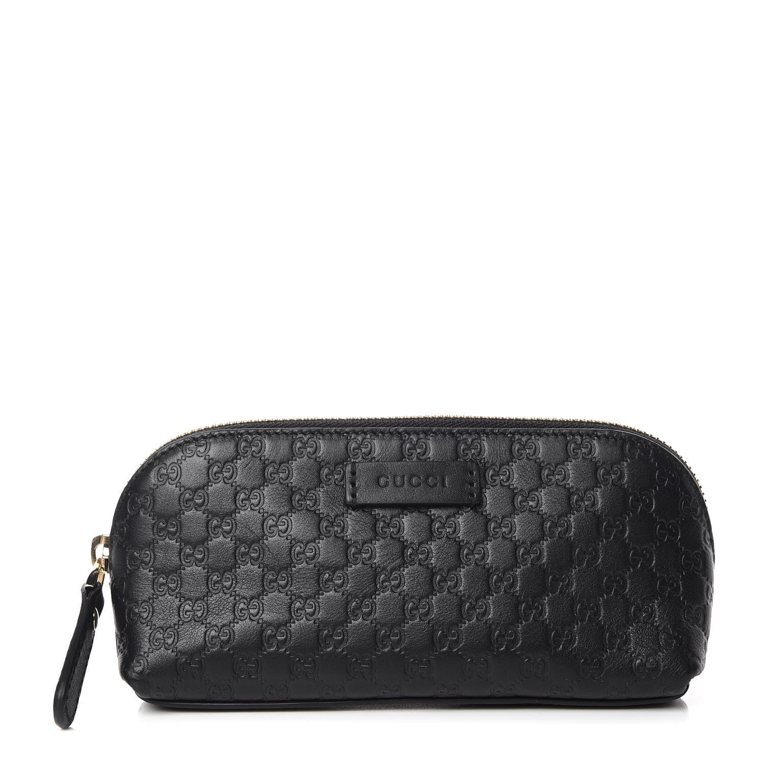 Gucci Guccissima Small Cosmetic Case Black 1 of 9