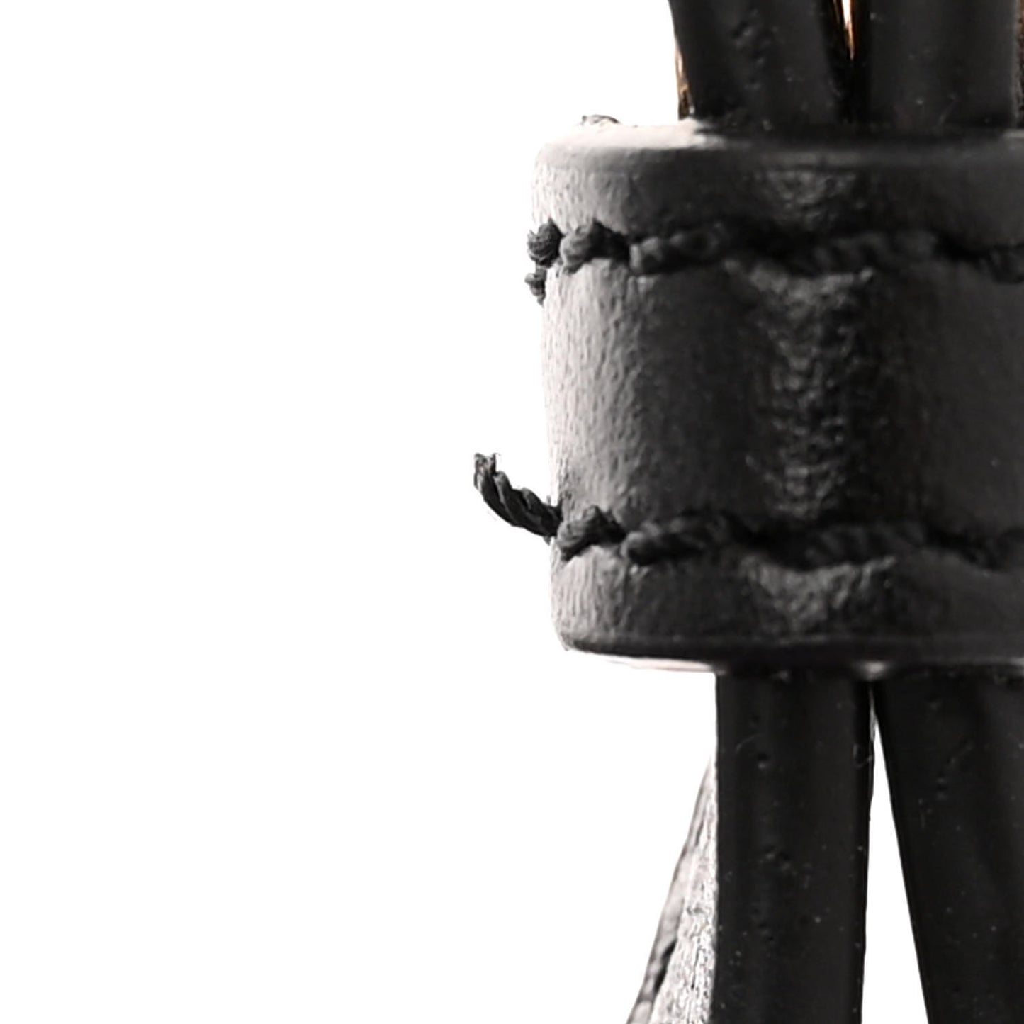 Calfskin Cotton Floral Printed La Medusa Book Tote Black Water Lily