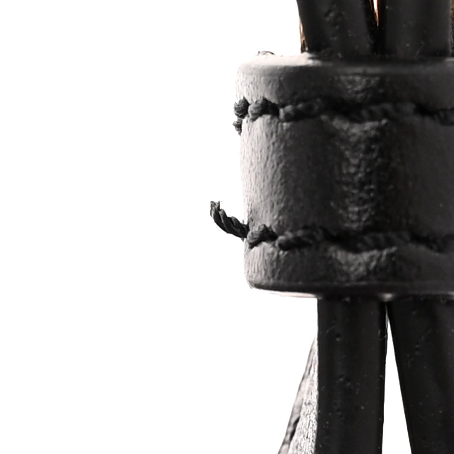 Versace Calfskin Cotton Floral Printed La Medusa Book Tote Black Water Lily 10 of 13