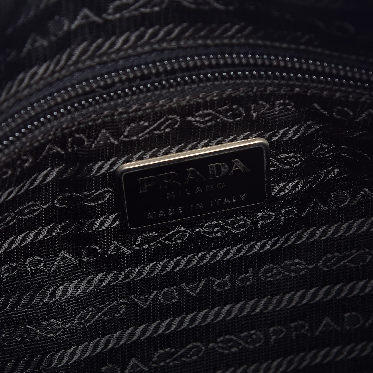 Prada Tessuto Nylon Crossbody Bag Purple Black 6 of 7