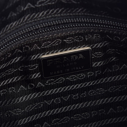 Prada Tessuto Nylon Crossbody Bag Purple Black 6 of 7