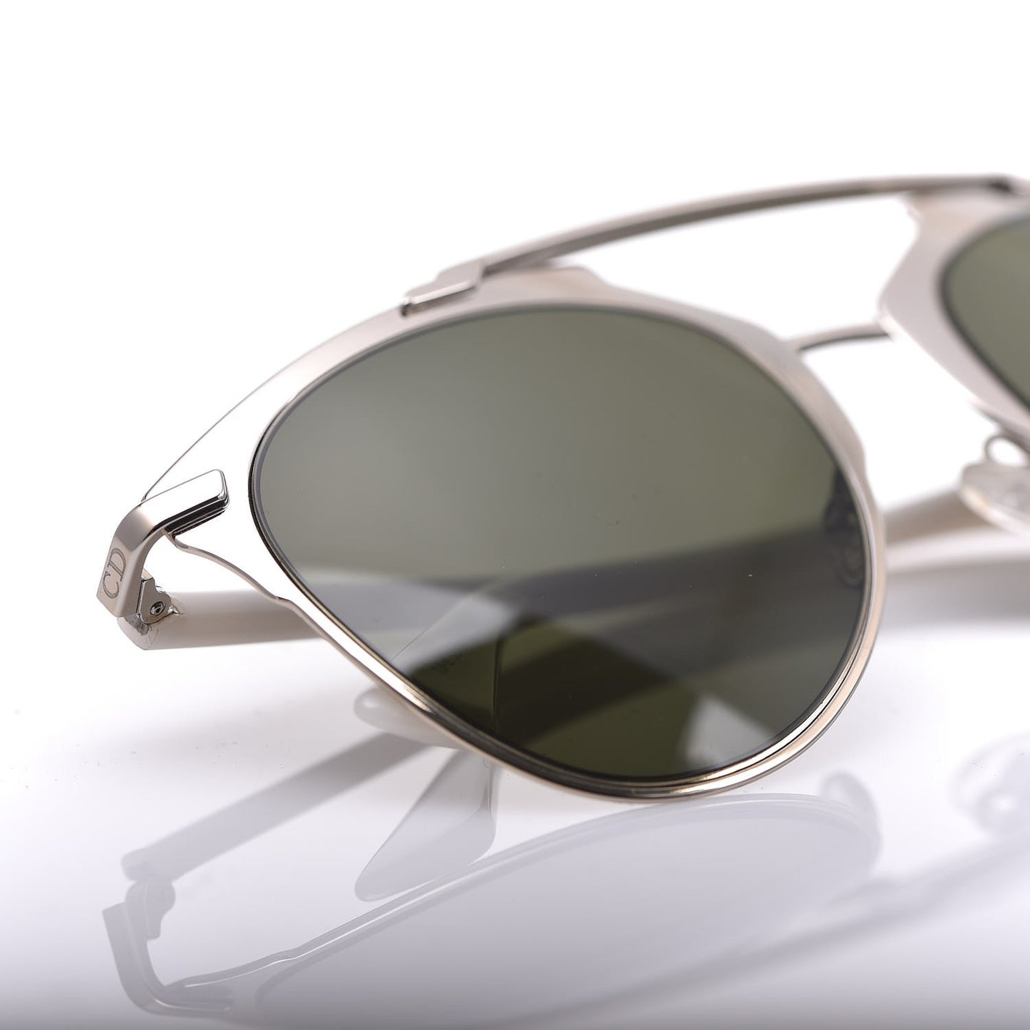 Reflected Sunglasses White