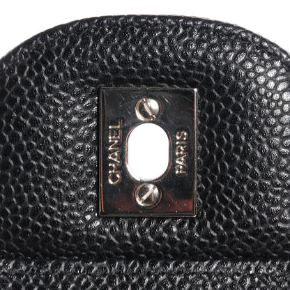 Chanel Caviar Jumbo Single Flap Black 7 of 9