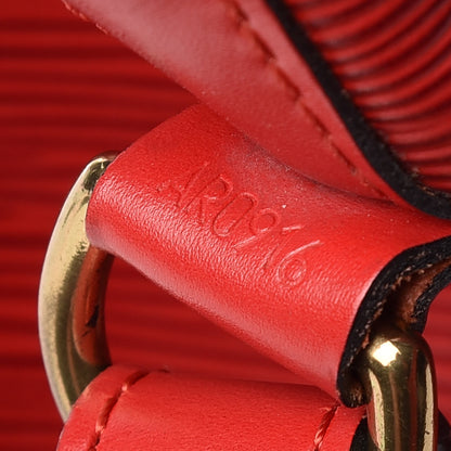 Louis Vuitton Epi Petit Noe Castillan Red 9 of 16