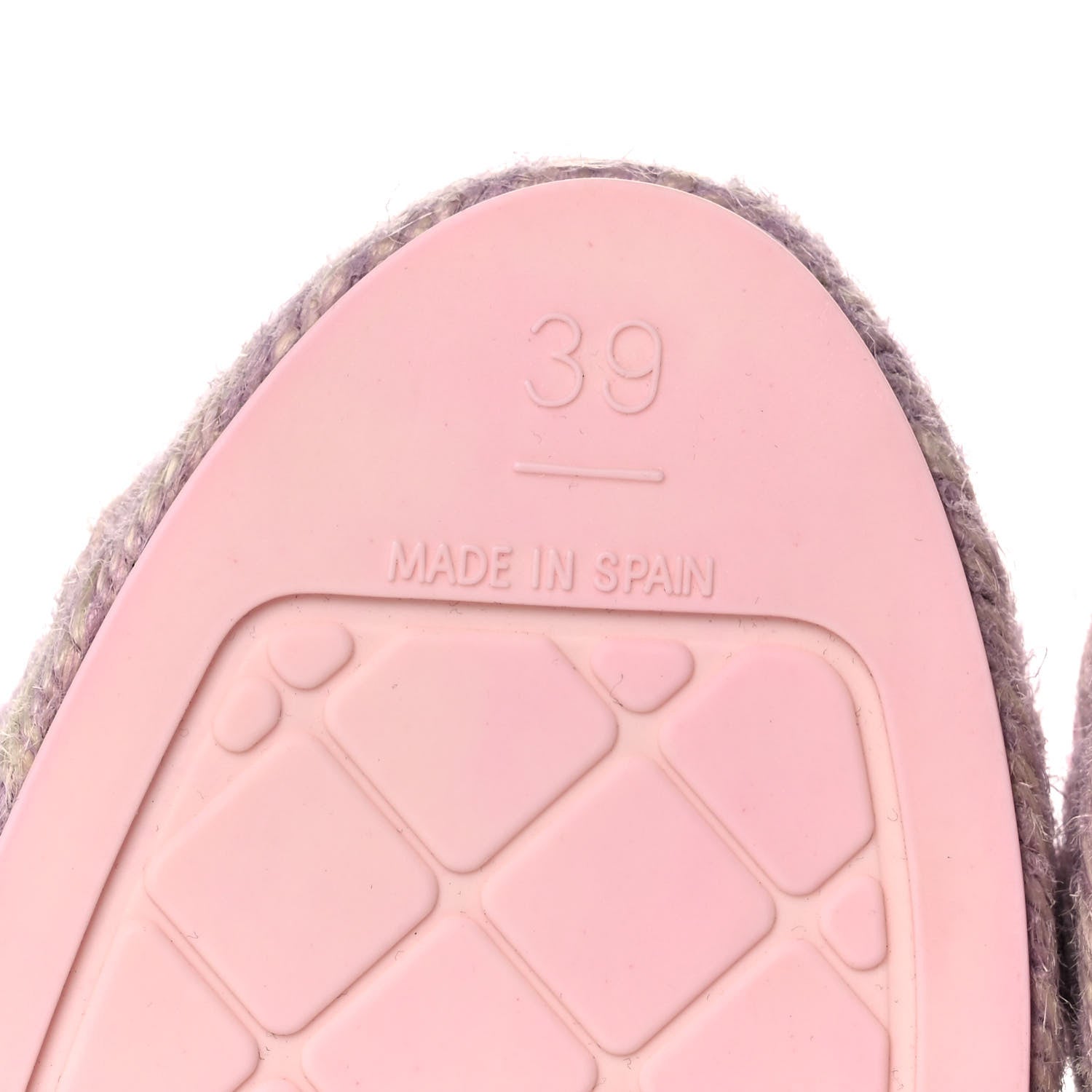 Chanel Lambskin CC Espadrilles 39 Light Pink 6 of 11