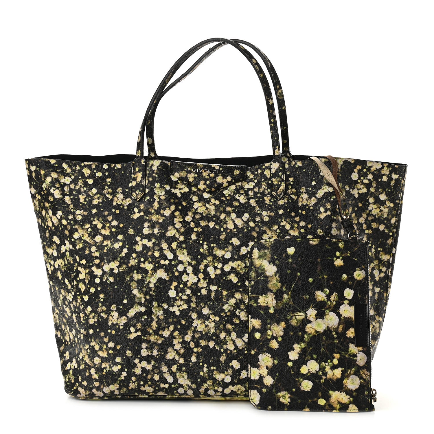 Givenchy Textured Coated Canvas Baby's Breath Print Large Antigona Tote 1 of 17