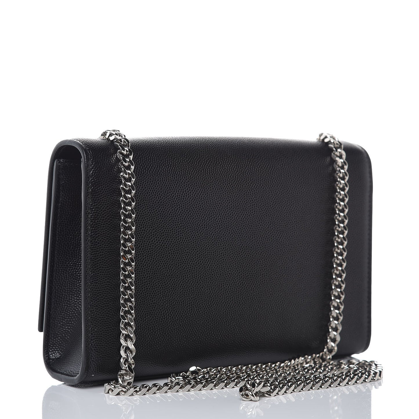 Grain De Poudre Small Monogram Kate Satchel Black