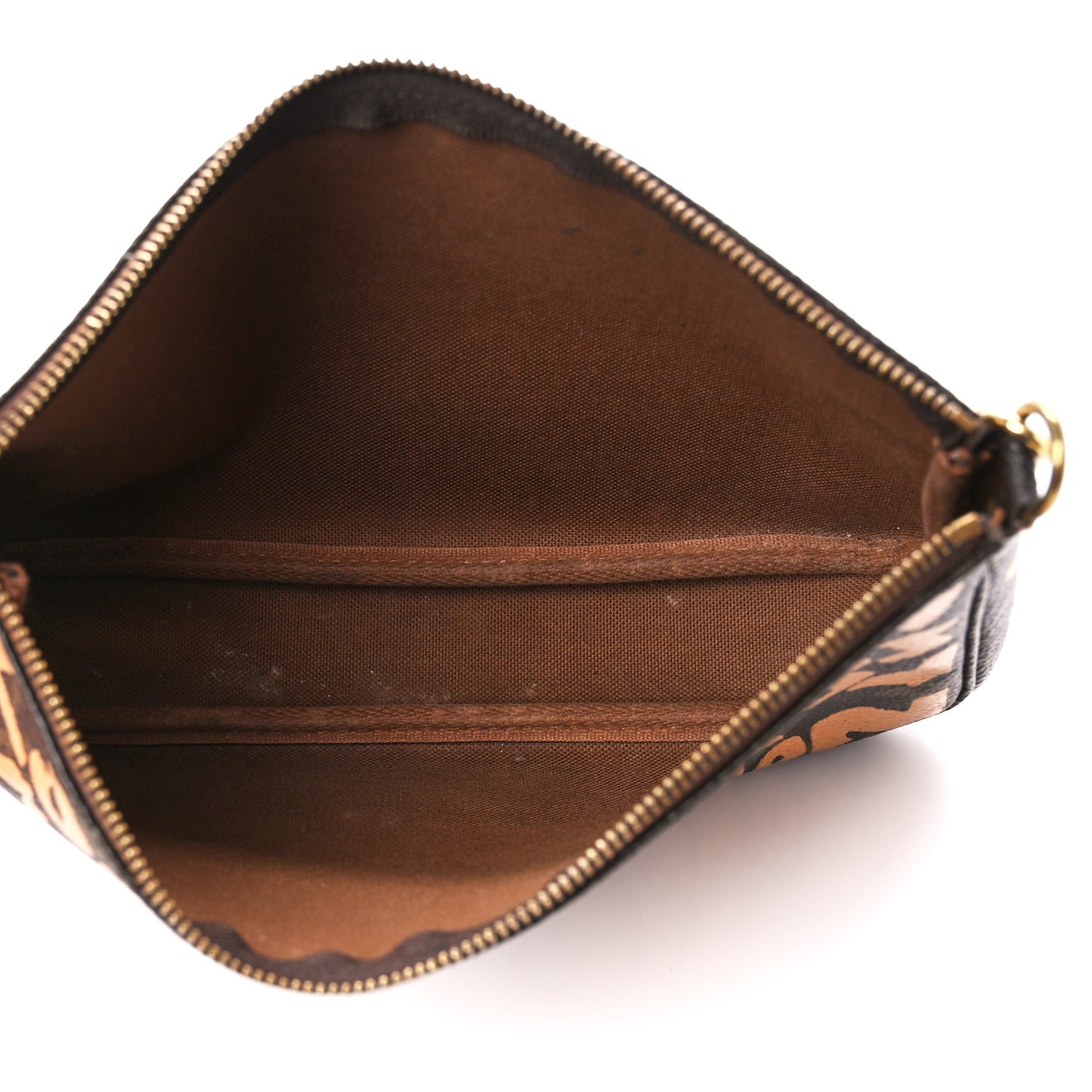 Monogram Graffiti Pochette Accessories Peach