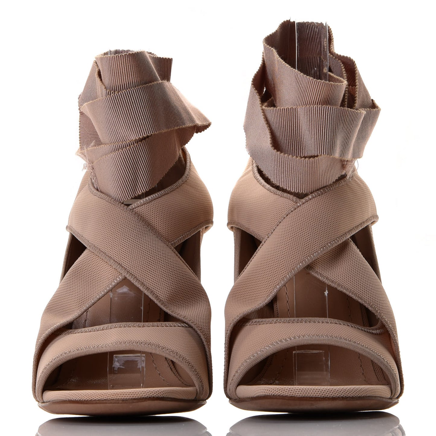 Micro Resille Alena Etoile Sandals 37.5 Nude