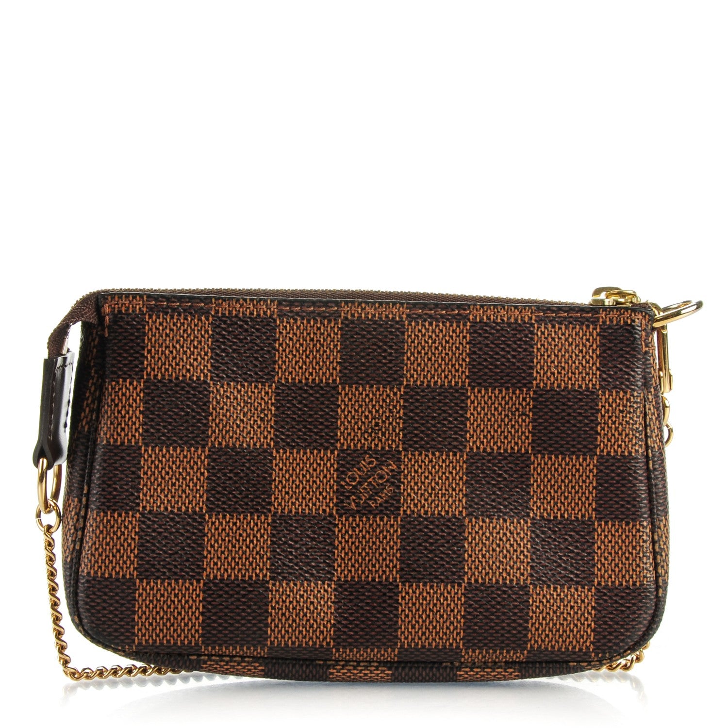 Louis Vuitton Damier Ebene Mini Pochette Accessories 1 of 7